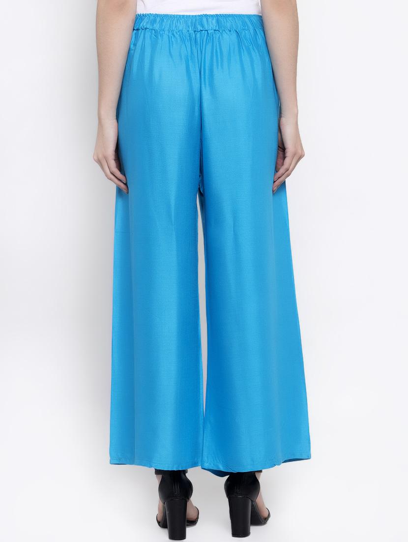 solid viscose palazzo - 16869447 - Zoom Image - 3