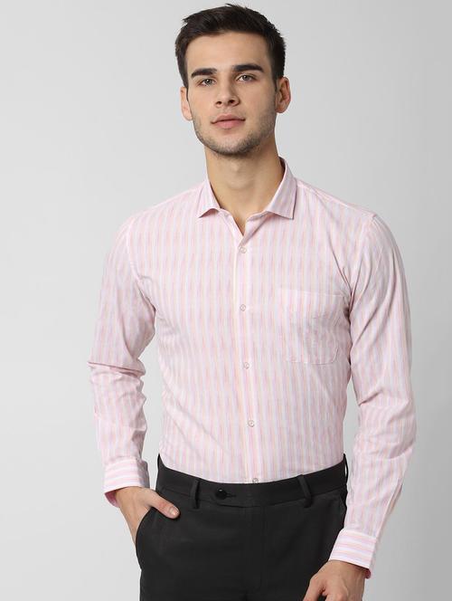 pink striped formal shirt - 16869753 - Standard Image - 1