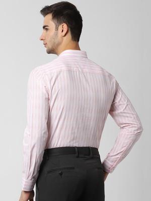 pink striped formal shirt - 16869753 - Standard Image - 3