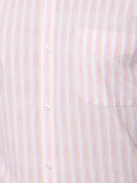 pink striped formal shirt - 16869753 - Zoom Image - 5