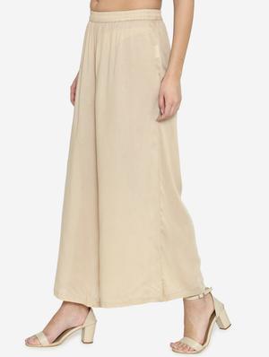 mid rise flared palazzo - 16870059 - Standard Image - 2