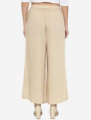 mid rise flared palazzo - 16870059 - Standard Image - 3
