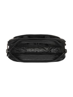 black leatherette (pu) laptop bag - 16870242 - Standard Image - 3