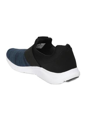 blue fabric slipon sport shoes - 16870551 - Standard Image - 3