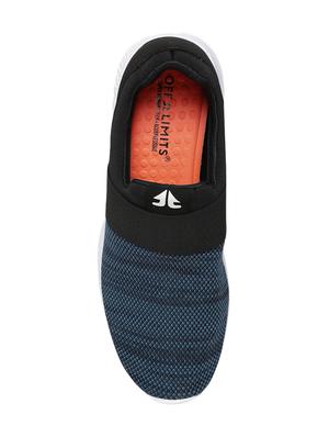 blue fabric slipon sport shoes - 16870551 - Standard Image - 4