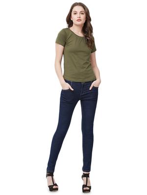 round neck solid tee - 16870657 - Standard Image - 4
