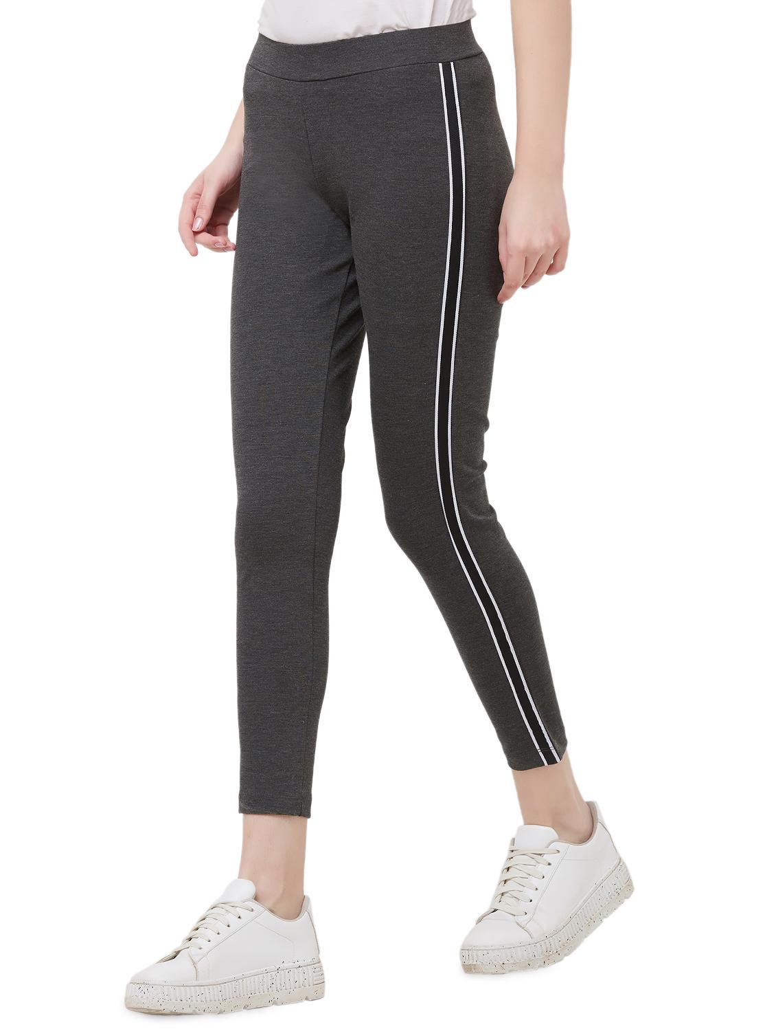 side tape high rise jegging - 16870722 - Zoom Image - 2