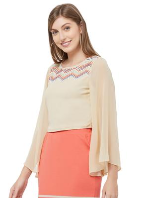 bell sleeves embellished top - 16870744 - Standard Image - 2