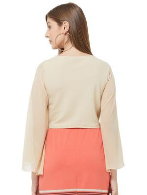 bell sleeves embellished top - 16870744 - Standard Image - 3
