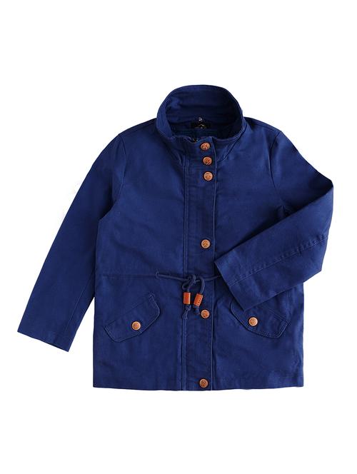 blue cotton quilted jackets - 16870955 - Standard Image - 1
