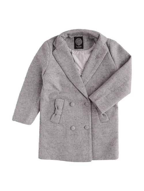grey cotton regular jackets - 16870968 - Very Small Image - 1