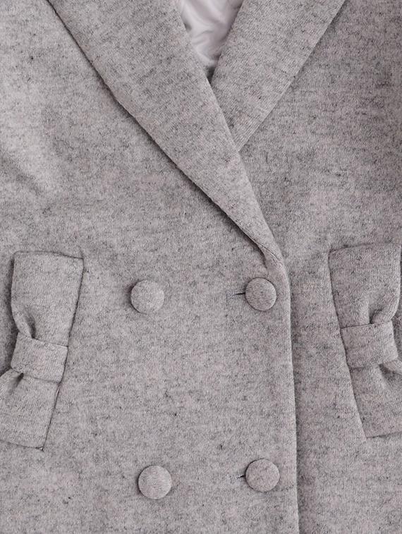 grey cotton regular jackets - 16870968 - Zoom Image - 3