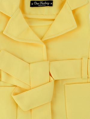 yellow cotton regular jackets - 16870972 - Standard Image - 3