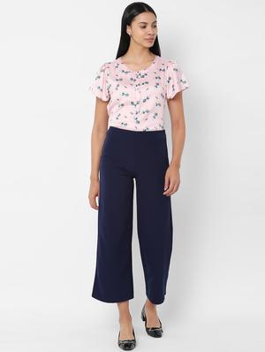 high rise ankle length trouser - 16872573 - Standard Image - 4