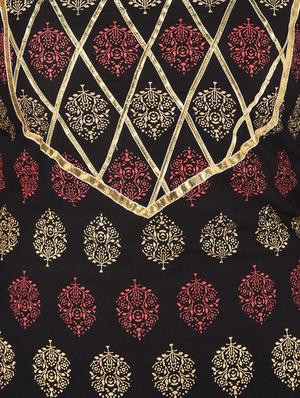 block print kurta skirt set - 16873025 - Standard Image - 5