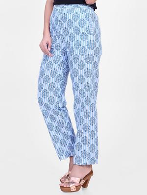 high rise flat front trousers trouser - 16873110 - Standard Image - 2
