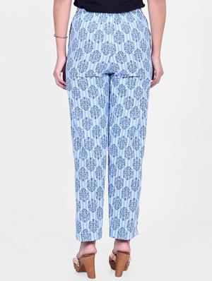 high rise flat front trousers trouser - 16873110 - Standard Image - 3