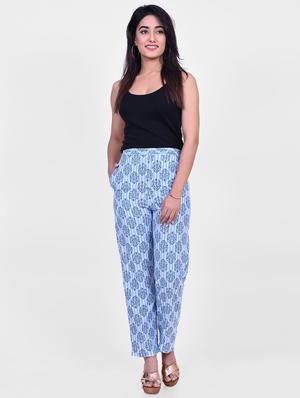 high rise flat front trousers trouser - 16873110 - Standard Image - 4