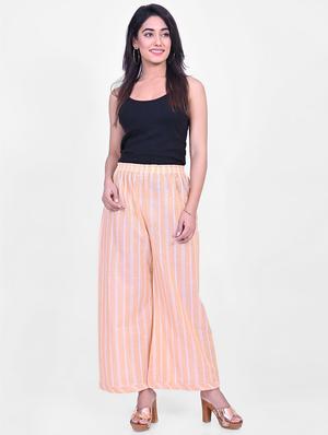 high rise striped palazzo - 16873115 - Standard Image - 4