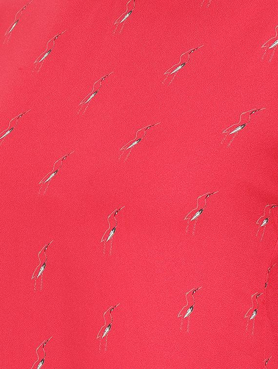 side tie up printed top - 16873125 - Zoom Image - 5