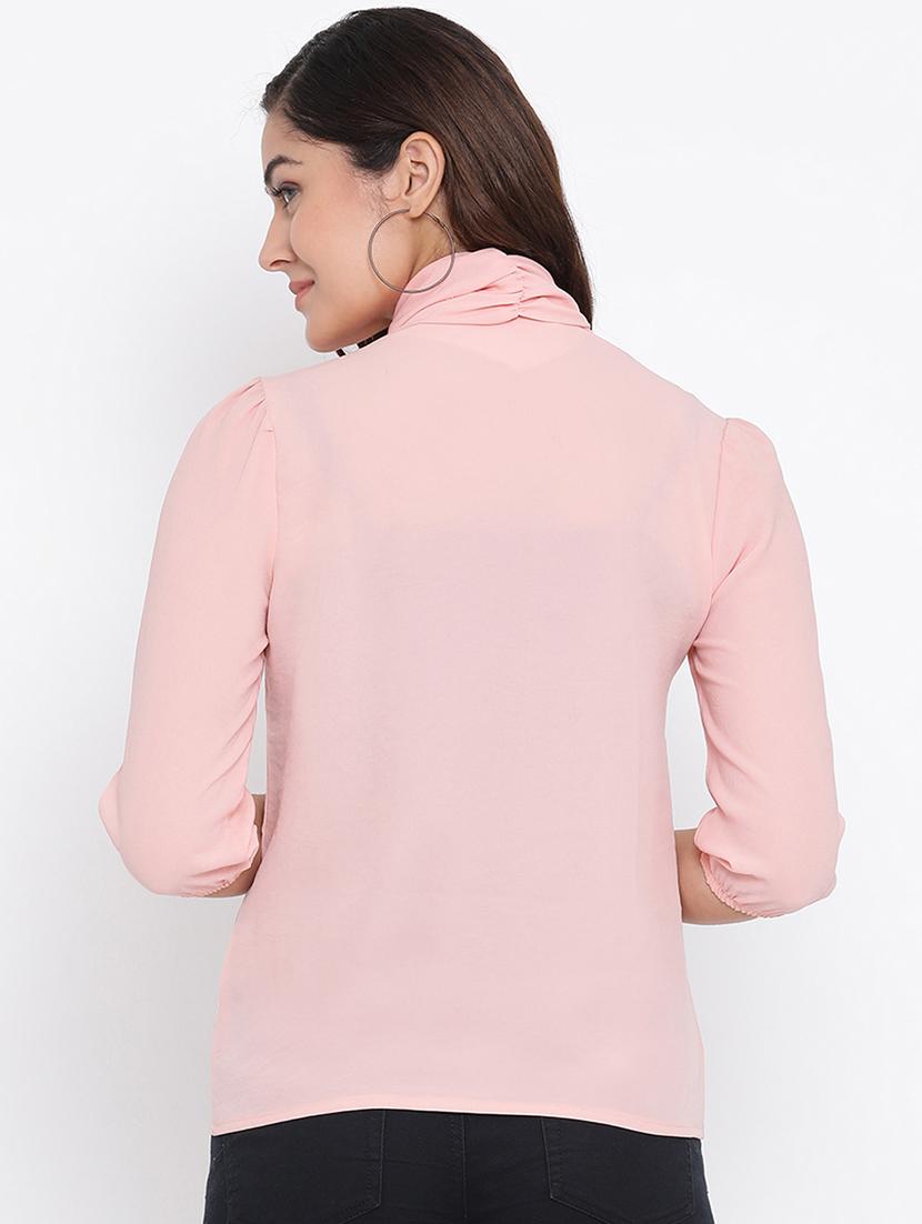 tie neck solid top - 16873130 - Zoom Image - 3