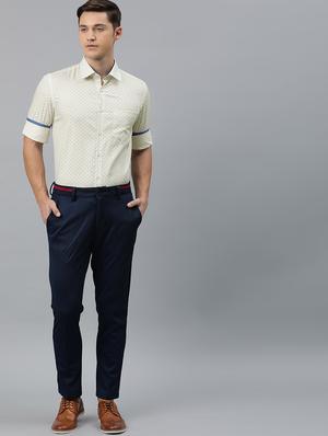 yellow printed casual shirt - 16873255 - Standard Image - 4