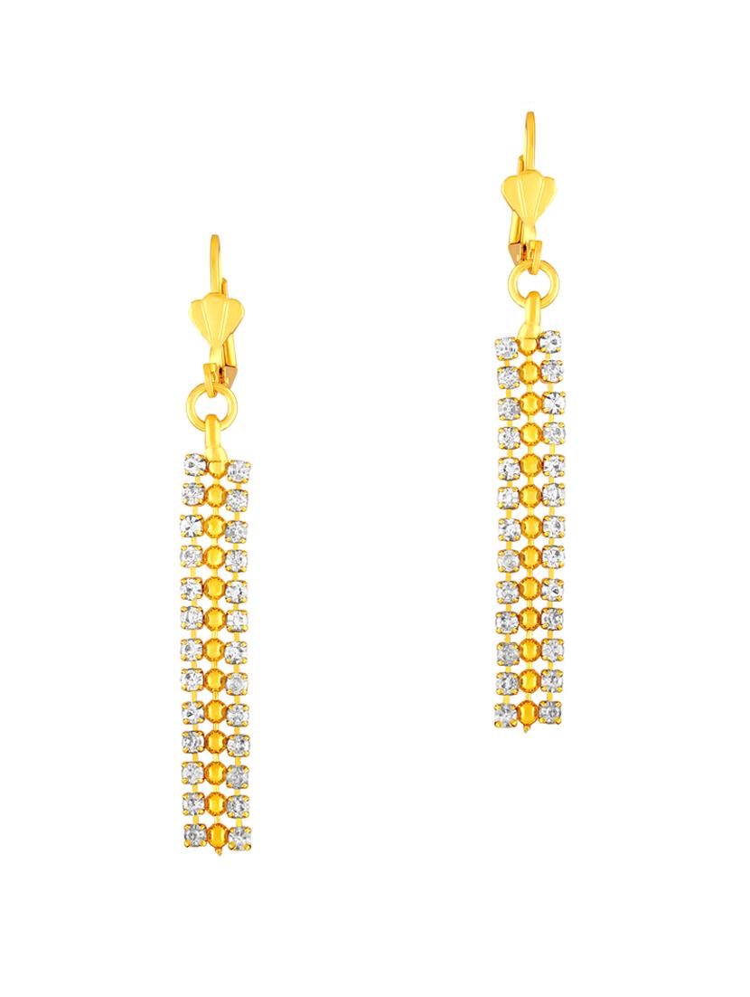 gold brass necklaces and earring - 16873449 - Zoom Image - 2