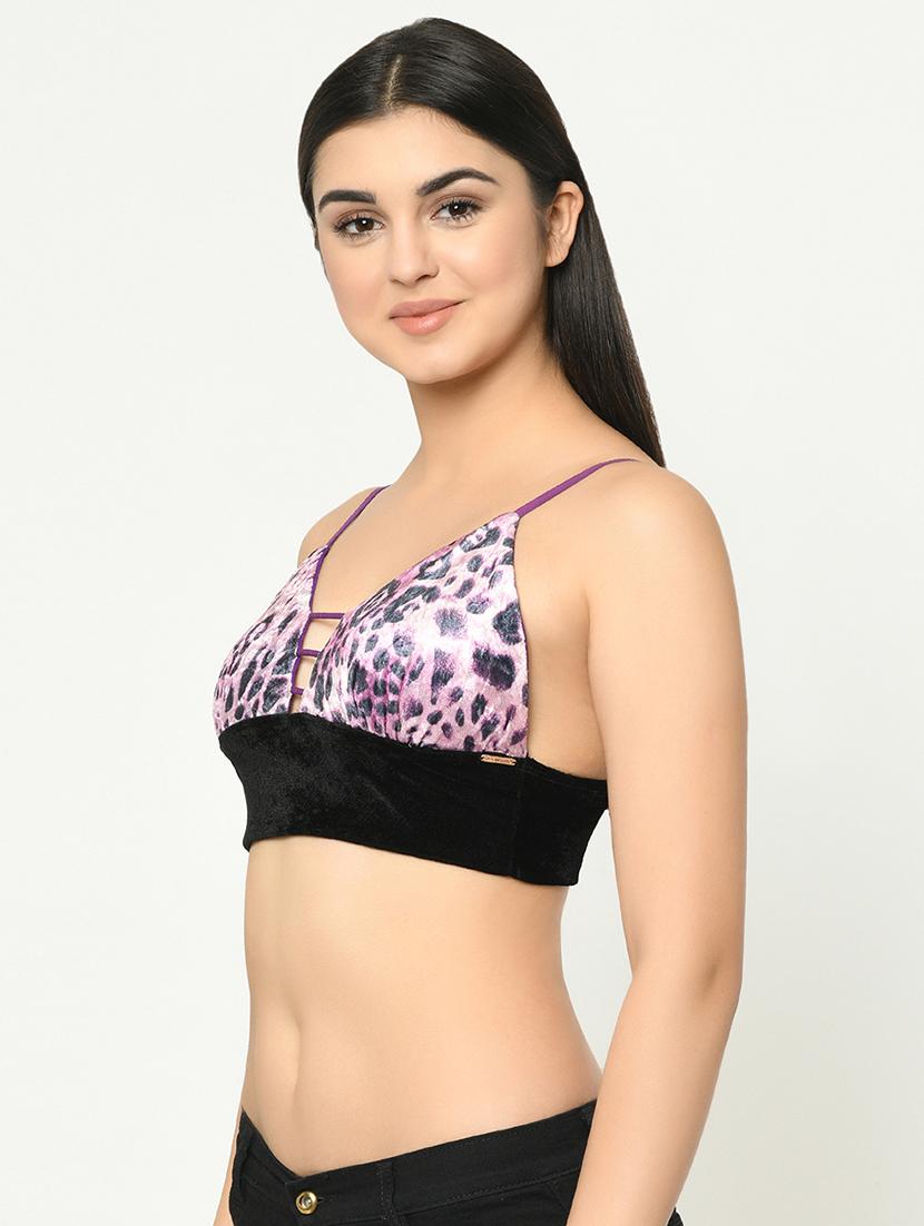 animal print bralette bra - 16873670 - Zoom Image - 2