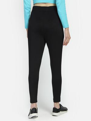 black polyester jeggings - 16874343 - Standard Image - 3