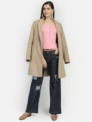 button up crop top - 16874374 - Standard Image - 4