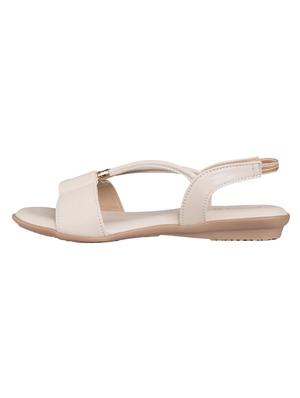 beige back strap sandals - 16874417 - Standard Image - 2