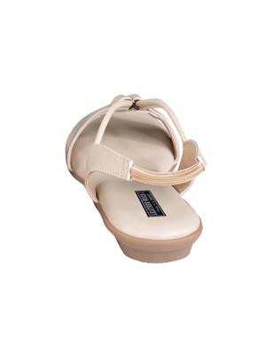 beige back strap sandals - 16874417 - Standard Image - 3