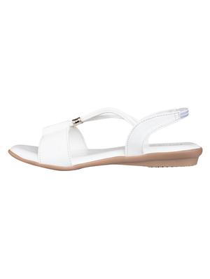 white back strap sandals - 16874422 - Standard Image - 2