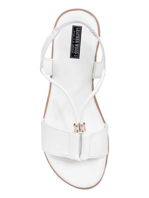 white back strap sandals - 16874422 - Standard Image - 4