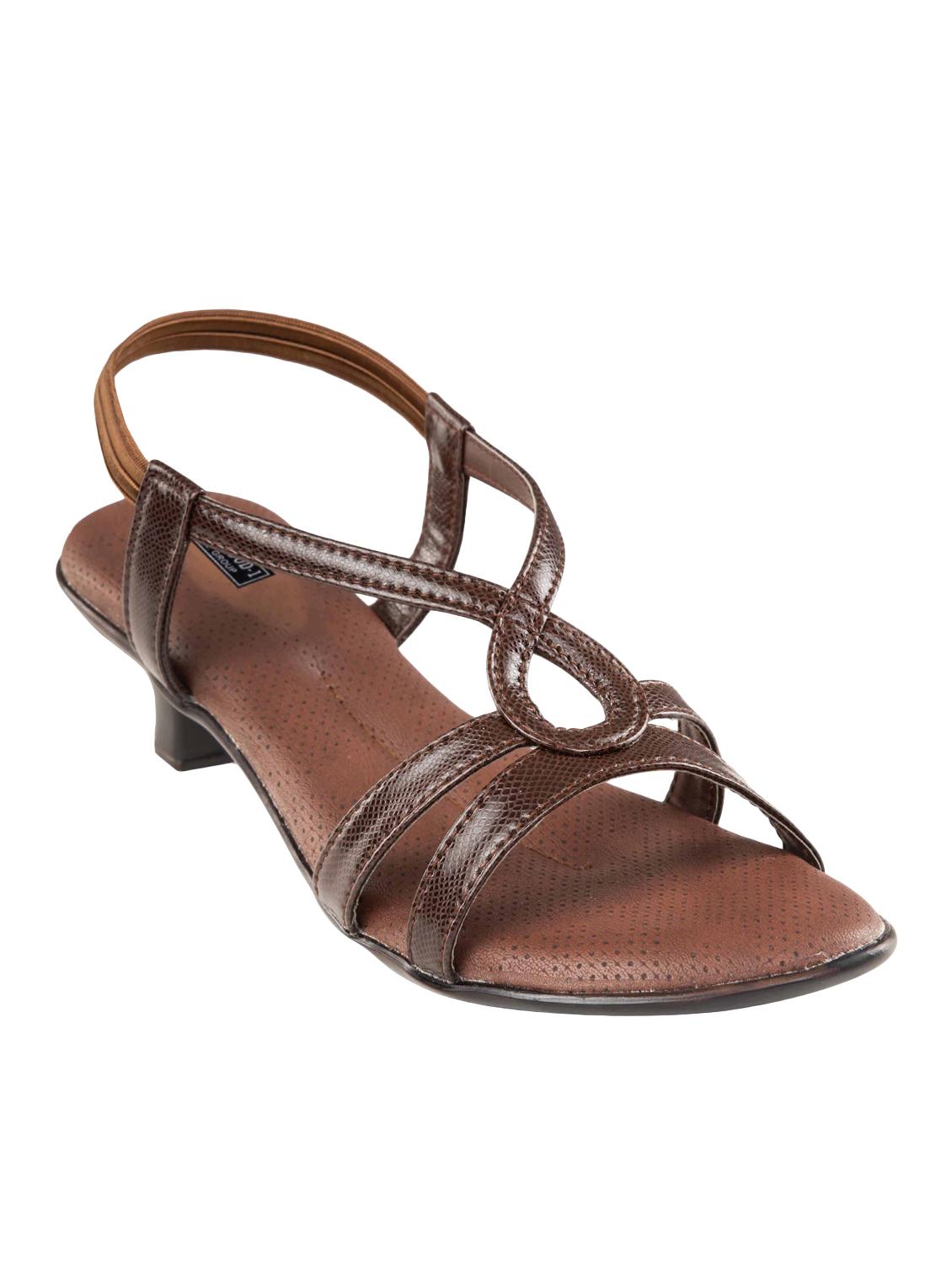brown back strap sandals - 16874424 - Zoom Image - 1