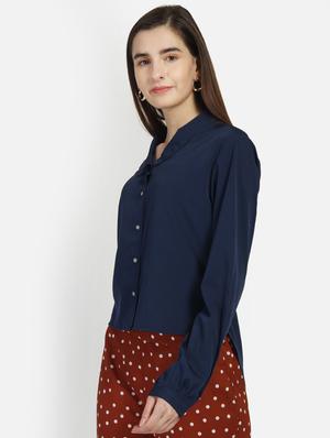 long sleeved solid shirt - 16874434 - Standard Image - 2