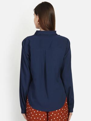 long sleeved solid shirt - 16874434 - Standard Image - 3