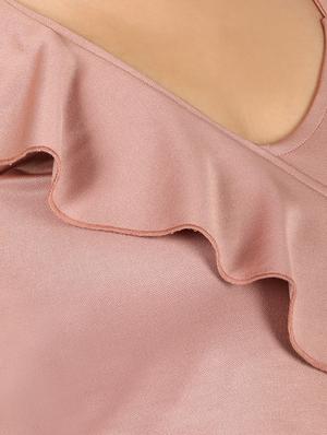 frill detail crop top - 16874457 - Standard Image - 4