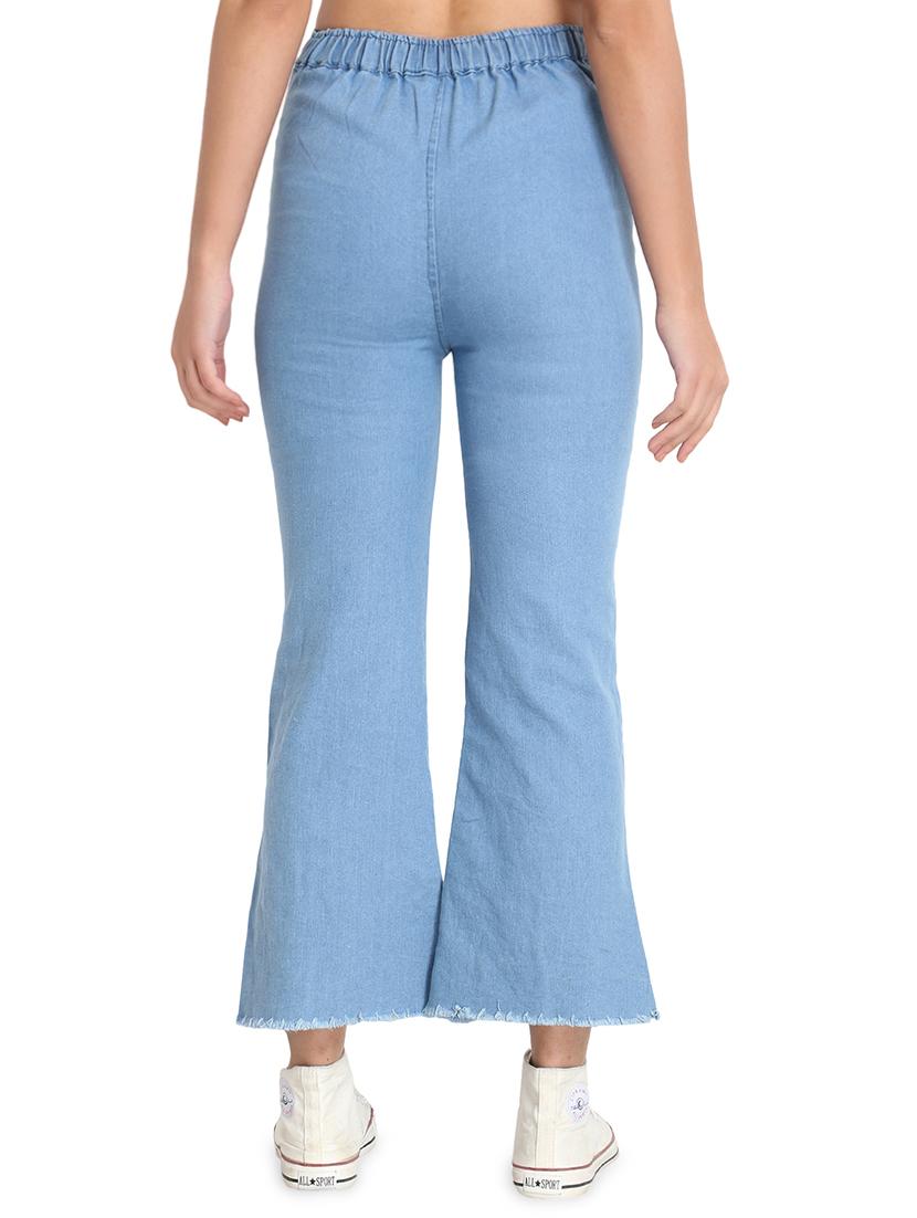 pearl embellished high rise jeans - 16875052 - Zoom Image - 3