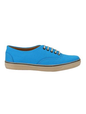 light blue lace up sneakers - 16876650 - Standard Image - 2