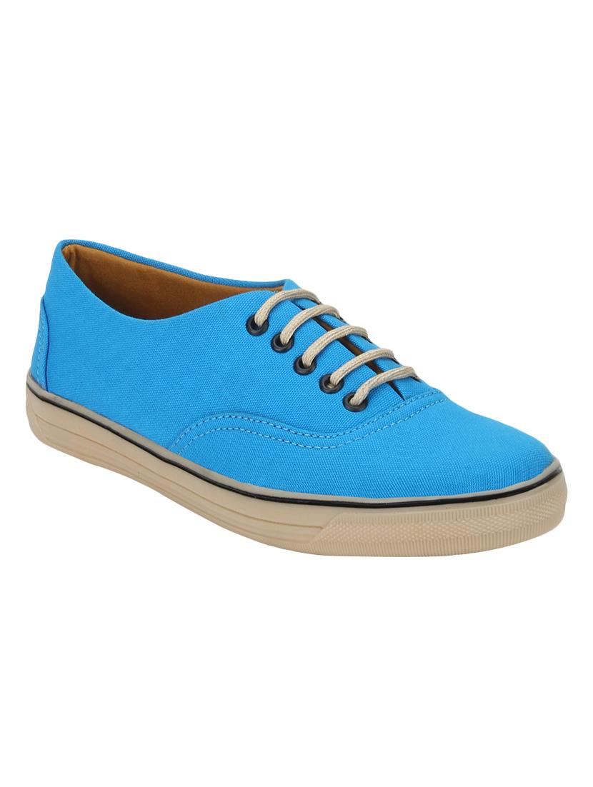 light blue lace up sneakers - 16876650 - Zoom Image - 1