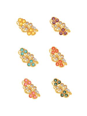 multi colored zinc brooch - 16877118 - Standard Image - 2