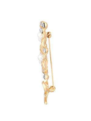 gold brass brooch - 16877120 - Standard Image - 2