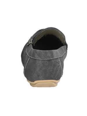 grey denim slip on loafers - 16877279 - Standard Image - 3