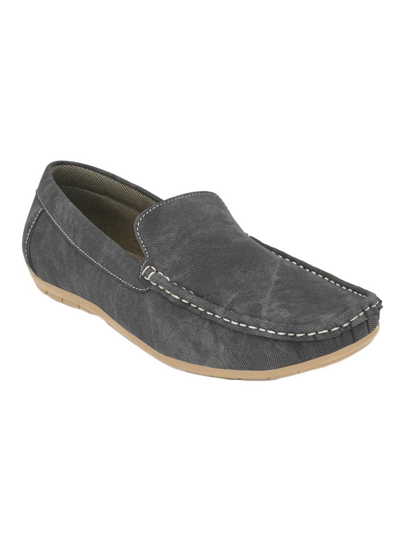grey denim slip on loafers - 16877279 - Zoom Image - 1