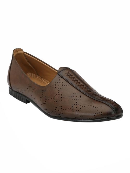 brown formal slip ons - 16877290 - Standard Image - 1