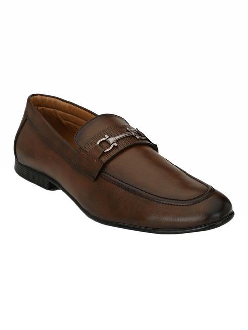 brown formal slip ons - 16877292 - Standard Image - 1