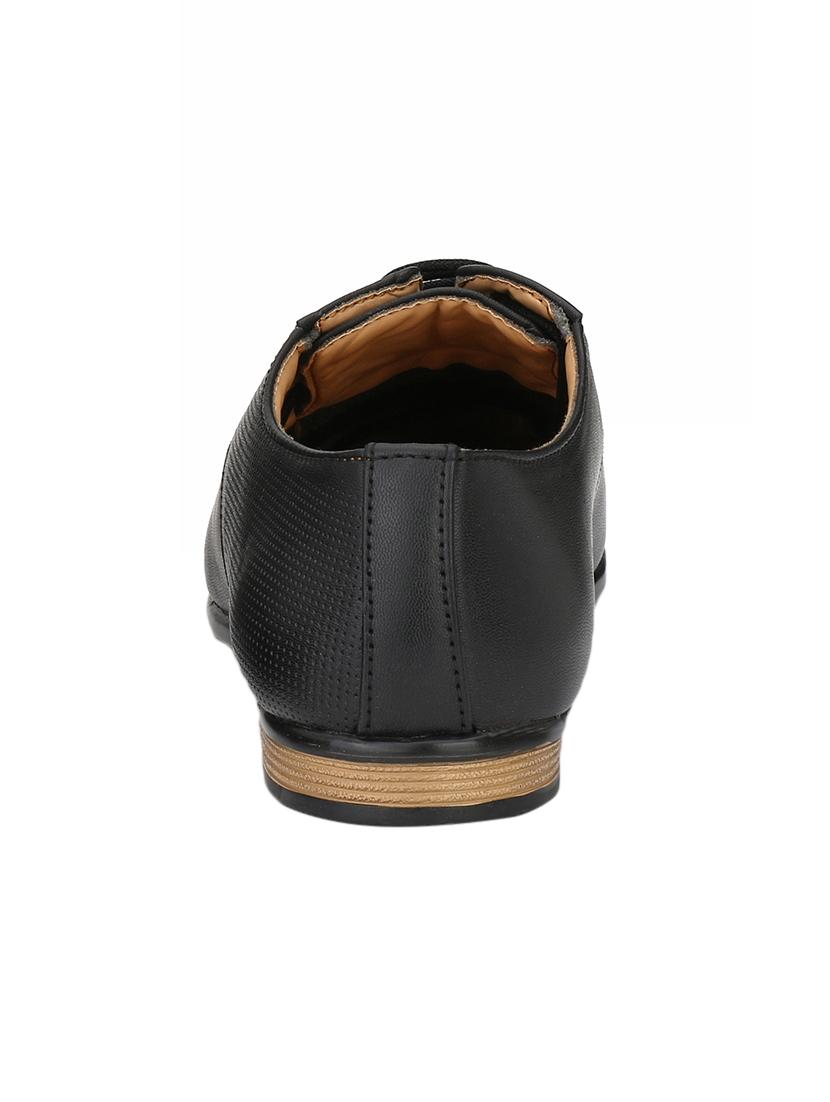 black lace-up slip ons - 16877294 - Zoom Image - 3