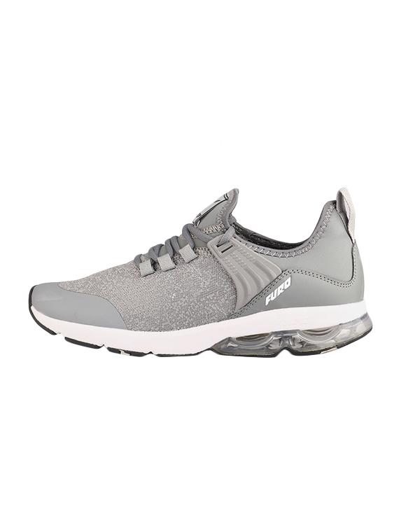 grey fabric lace up sport shoes - 16877984 - Zoom Image - 2