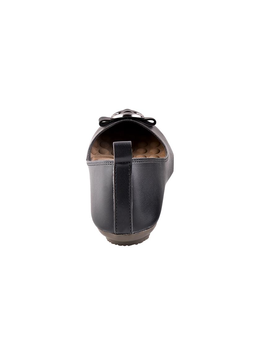 black slip on ballerinas - 16878134 - Zoom Image - 3